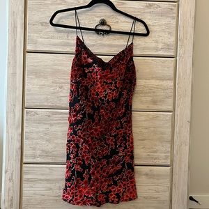 Princess polly cowl neck mini dress women’s size 2